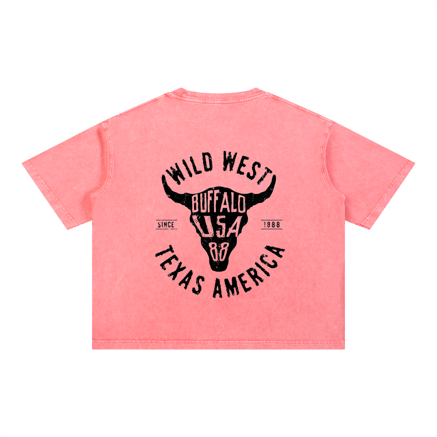 Maxcence & Co. Mineral Wash Boxy Cotton T-Shirt