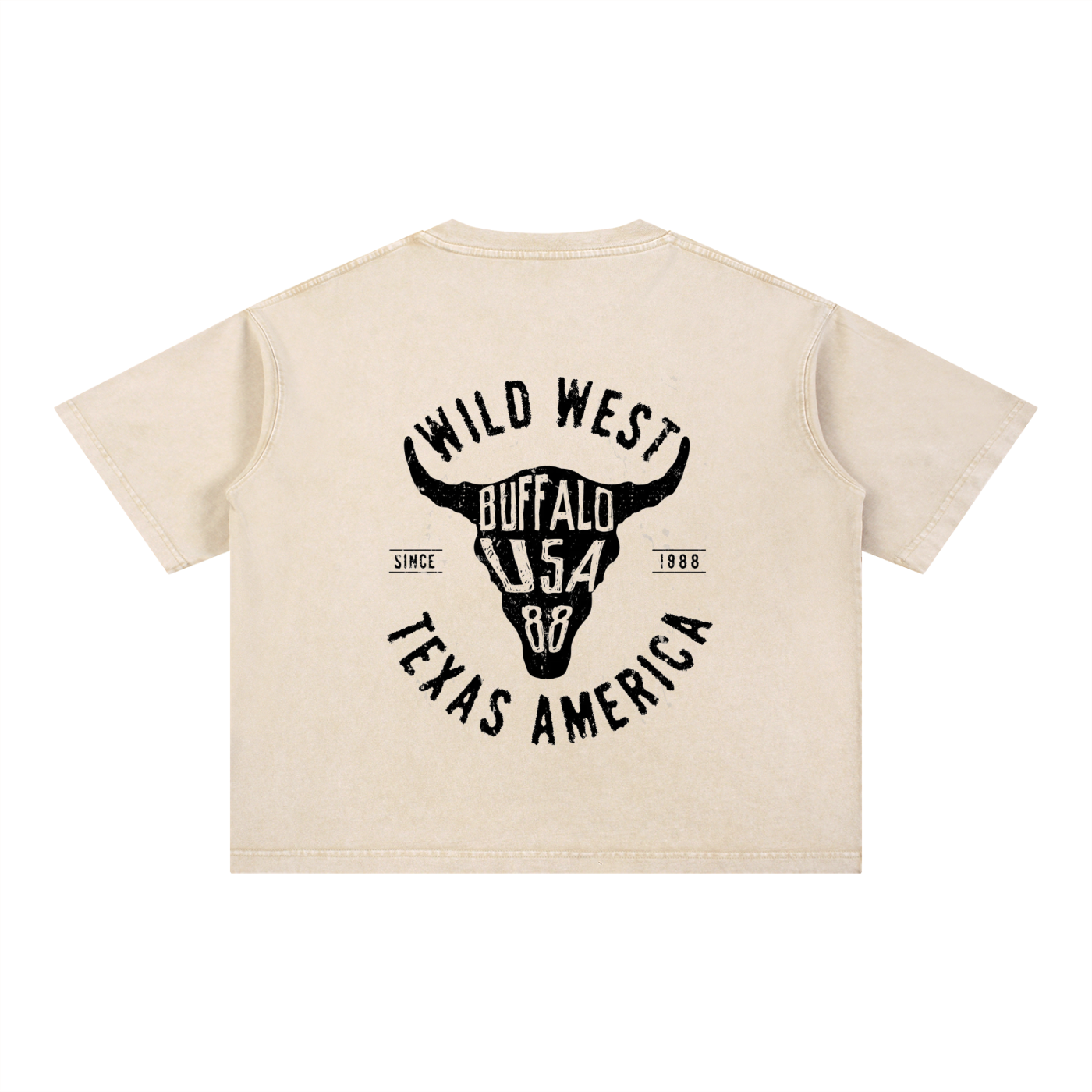 Maxcence & Co. Mineral Wash Boxy Cotton T-Shirt