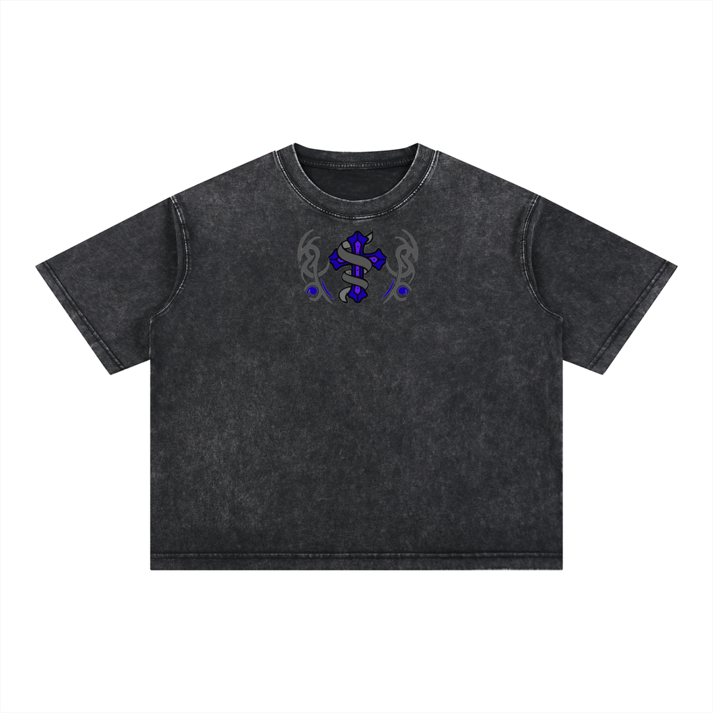 Maxcence & Co. Mineral Wash Boxy Cotton T-Shirt