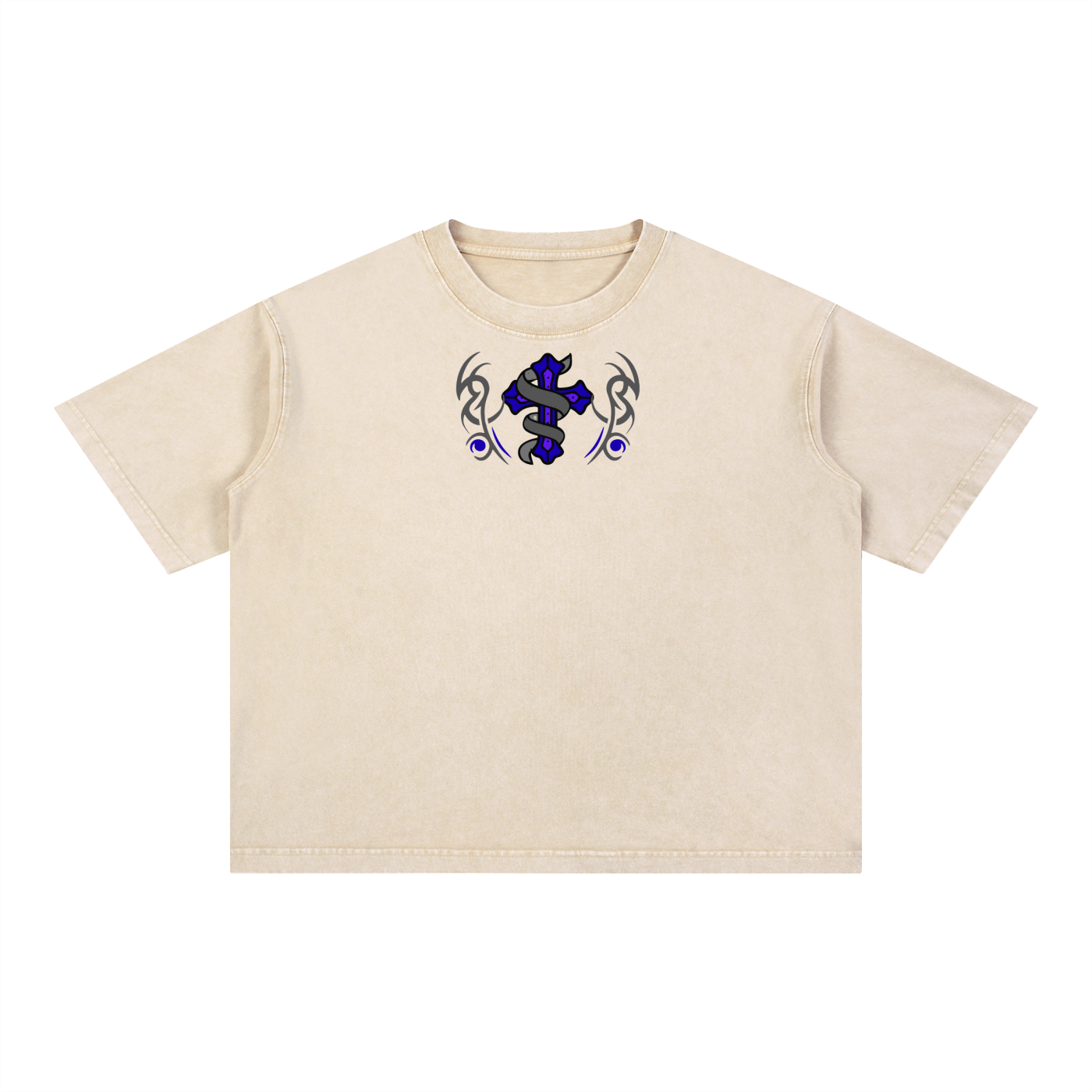 Maxcence & Co. Mineral Wash Boxy Cotton T-Shirt