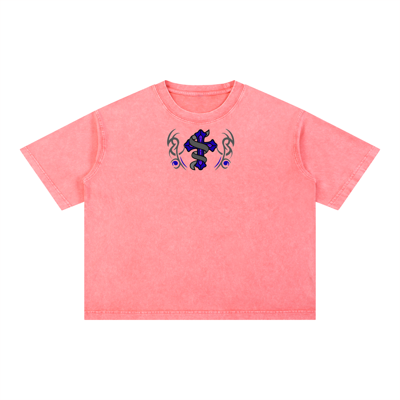 Maxcence & Co. Mineral Wash Boxy Cotton T-Shirt