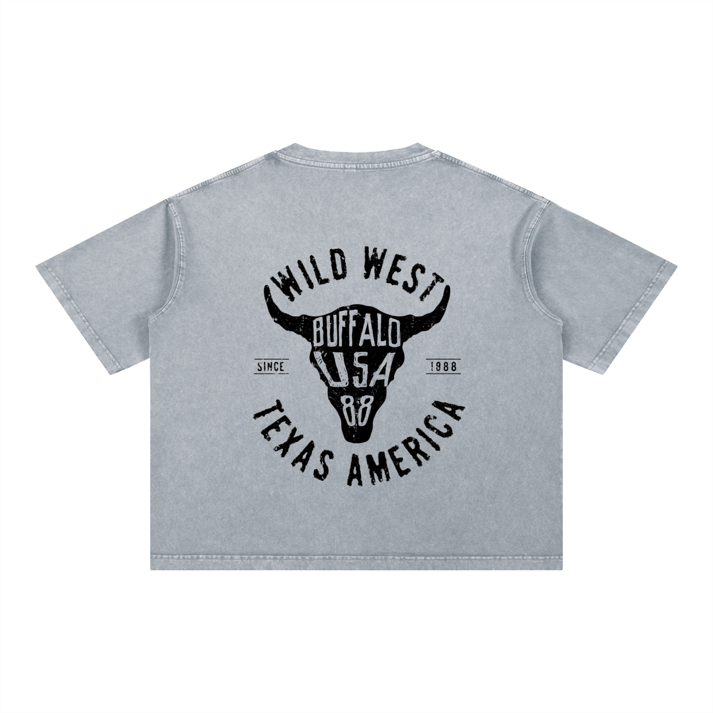 Maxcence & Co. Mineral Wash Boxy Cotton T-Shirt