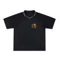 Striped V-Neck Soccer Jersey