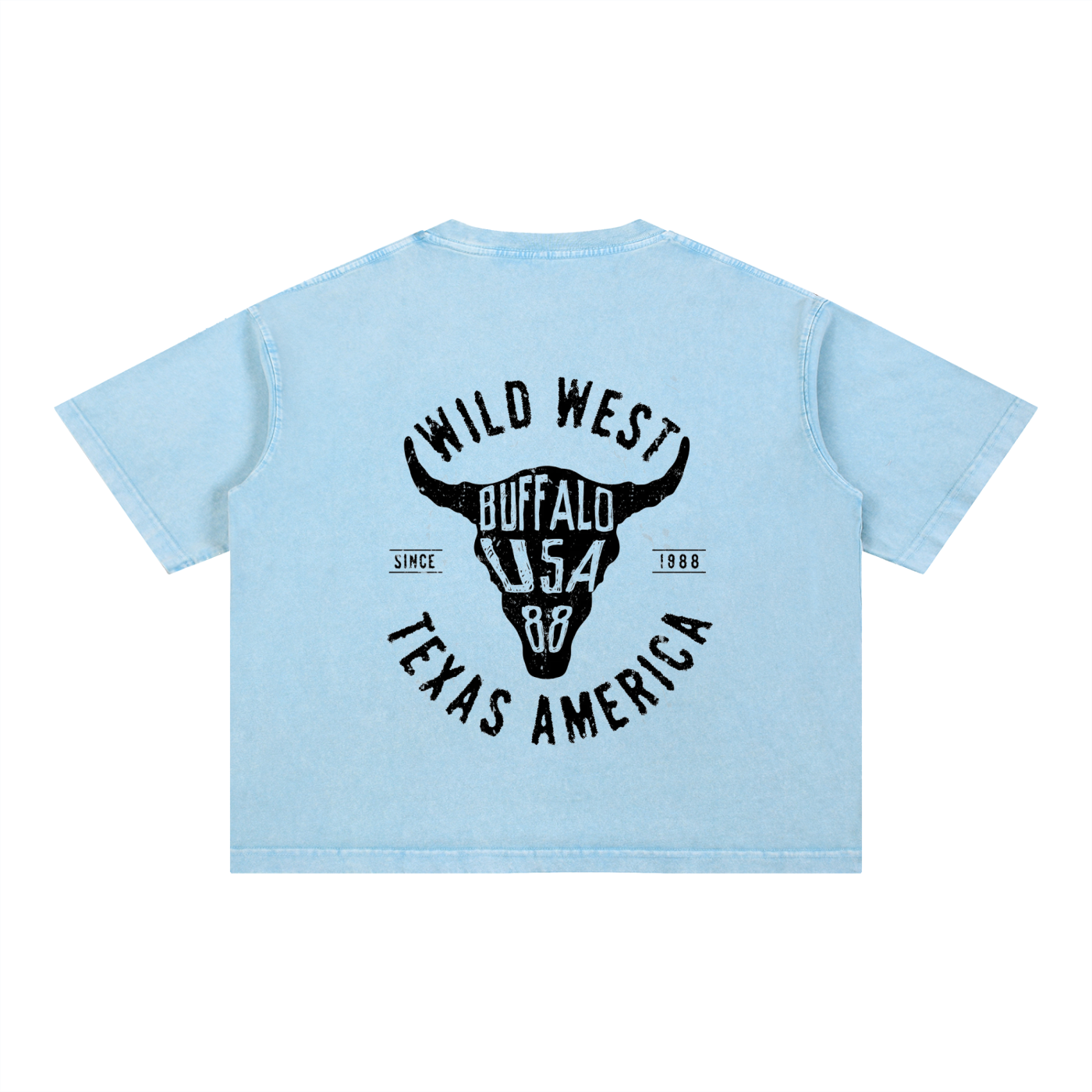 Maxcence & Co. Mineral Wash Boxy Cotton T-Shirt
