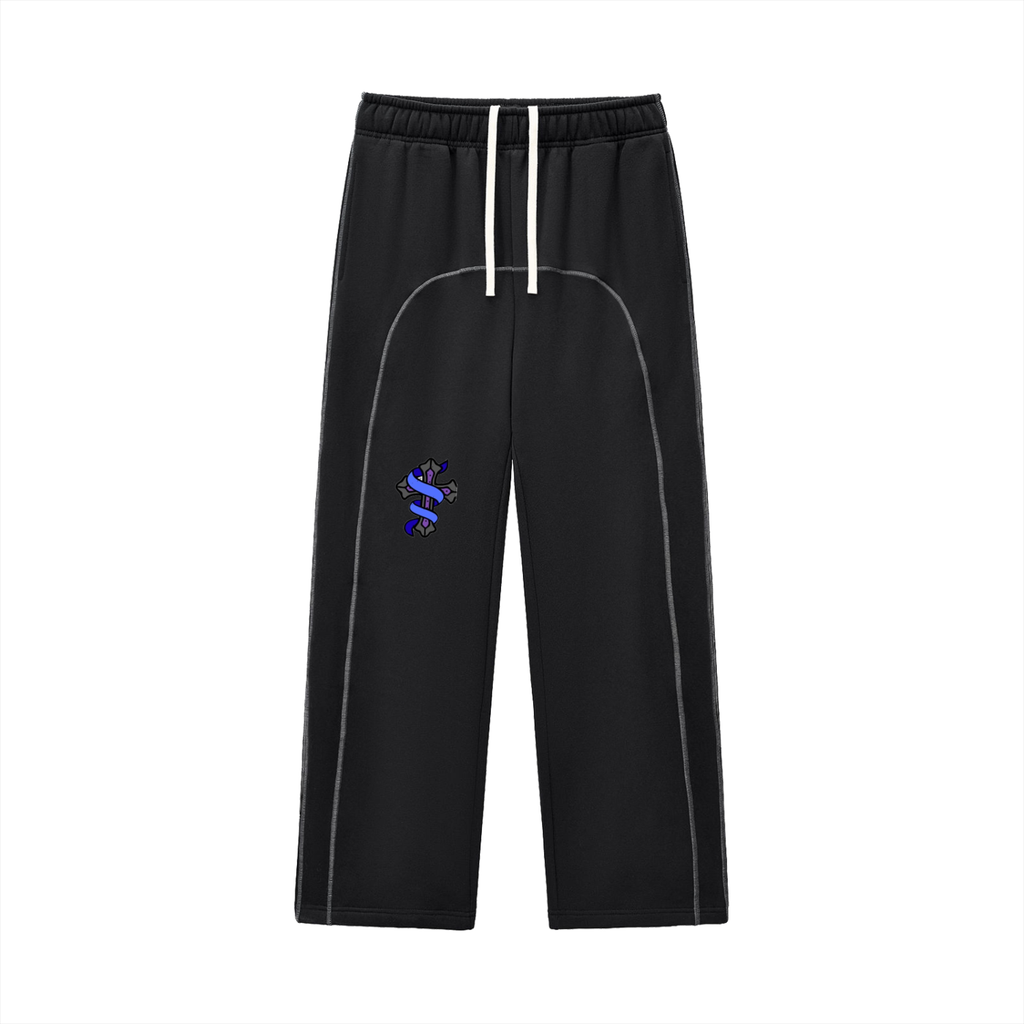 Maxcence & Co.
-Stitched Fleece Sweatpants