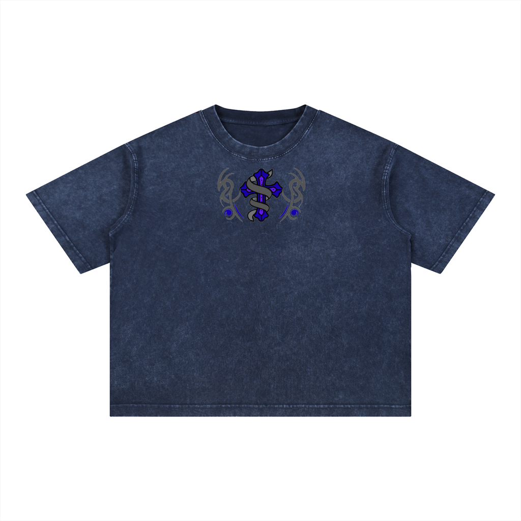 Maxcence & Co. Mineral Wash Boxy Cotton T-Shirt