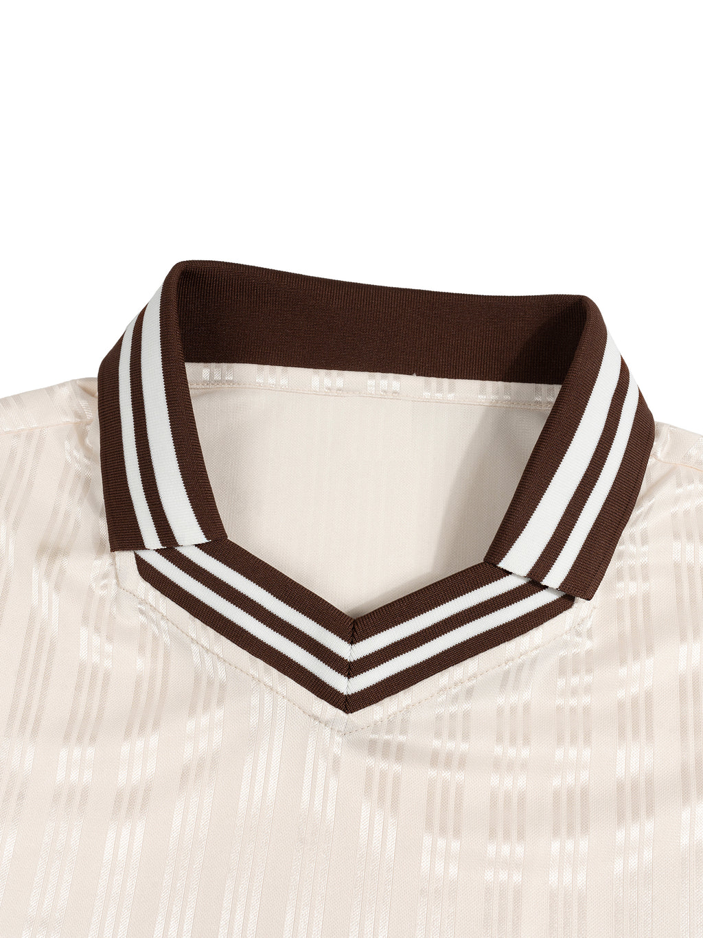 Maxcence & Co.
 Stripes Polo Collar T-Shirt