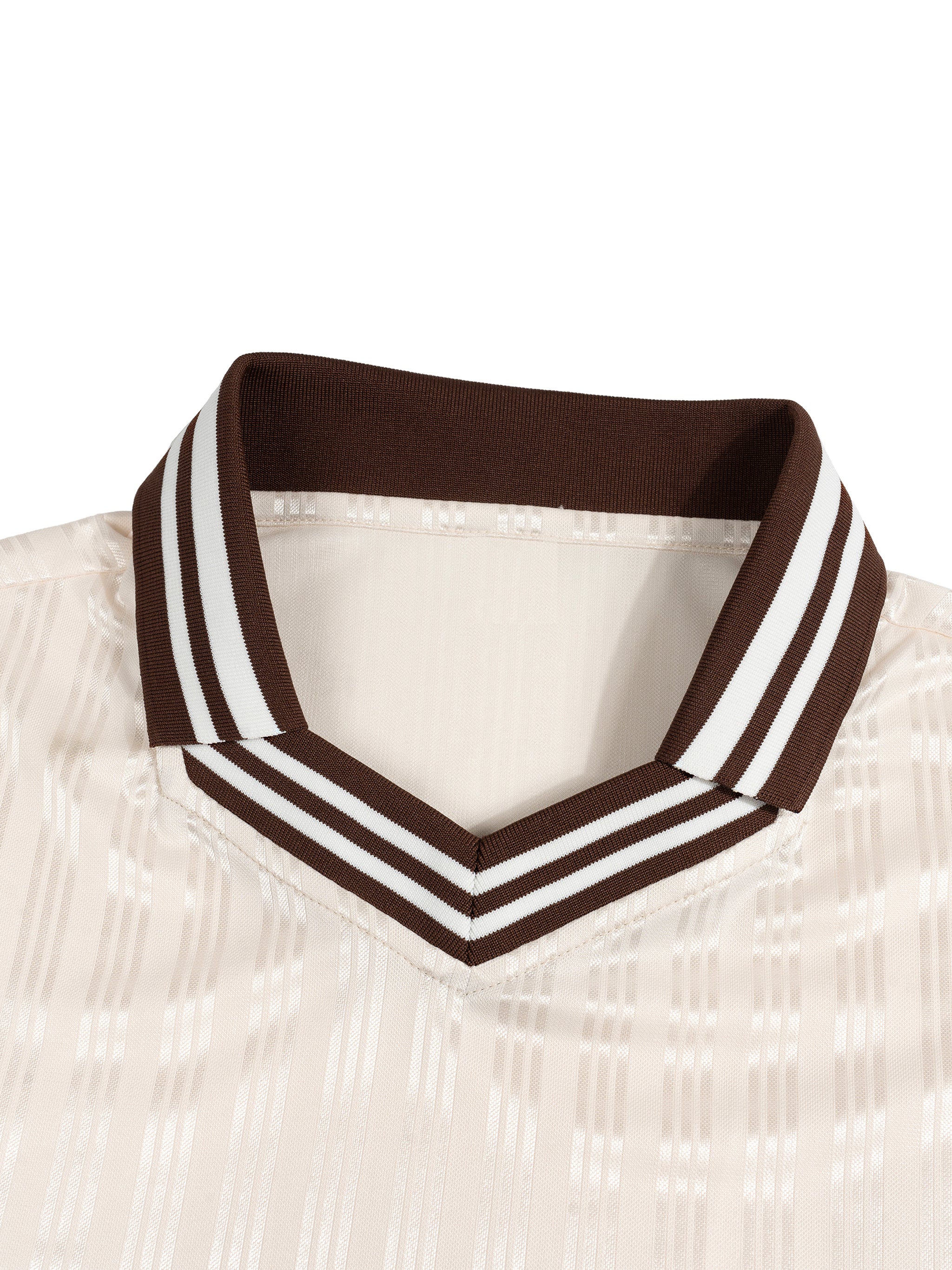 Maxcence & Co.
 Stripes Polo Collar T-Shirt
