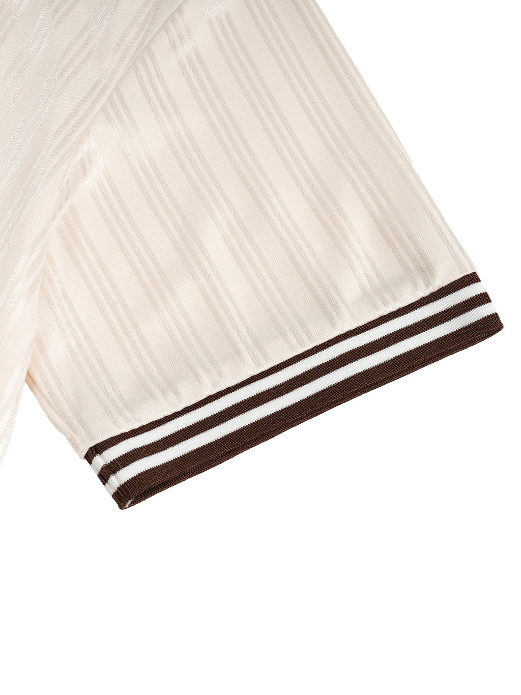 Maxcence & Co.
 Stripes Polo Collar T-Shirt