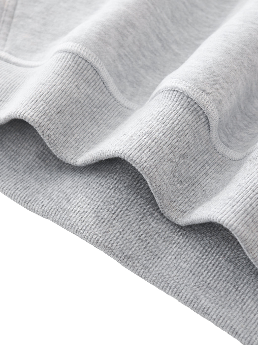 Maxcence & Co.
-Stitched Boxy Fleece Hoodie
